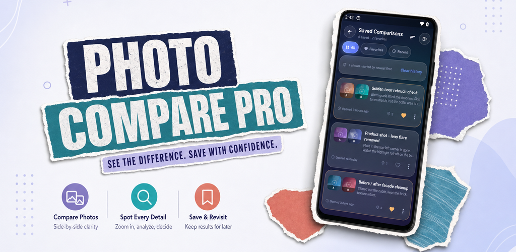 Photo Compare Pro promotional artwork
